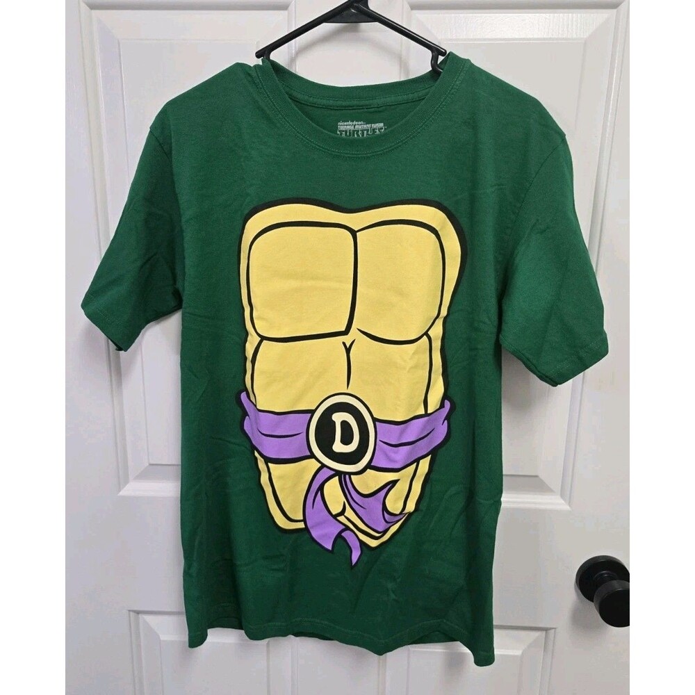 TMNT Donatello Costume T-Shirt Double-Sided Shell Graphic Men’s Medium M 2024